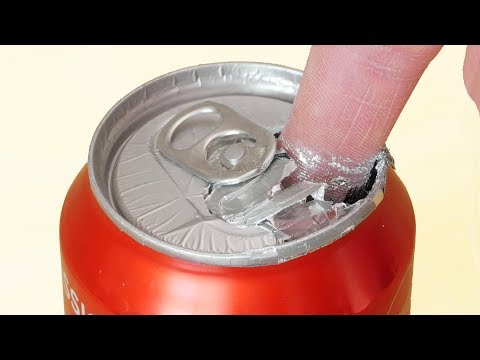 Amazing - What Gallium does to an Aluminium Can