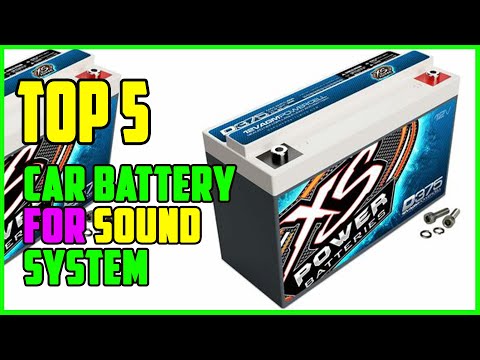 TOP 5 Best Car Battery for Sound System 2026