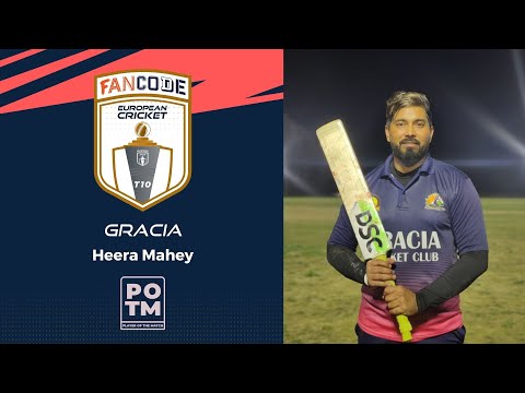 MOM: H.Mahey - HAW vs GRA |Highlights |FanCode European Cricket T10 Barcelona Day 15 |Barcelona 2021