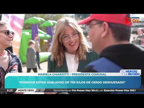 13° Fiesta Provincial del Cerdo a la Estaca en Llambi Campbell | Mariela Chiariotti - Pdta. Comunal