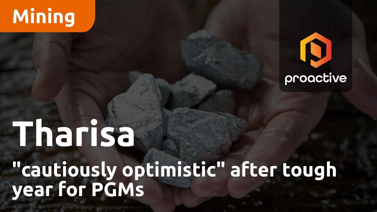 Tharisa "cautiously optimistic" after tough year for PGMs
