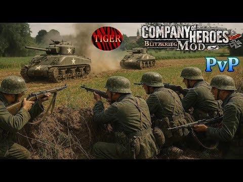 CoH Blitzkrieg Mod PvP _  2025 Xmas Gameplay