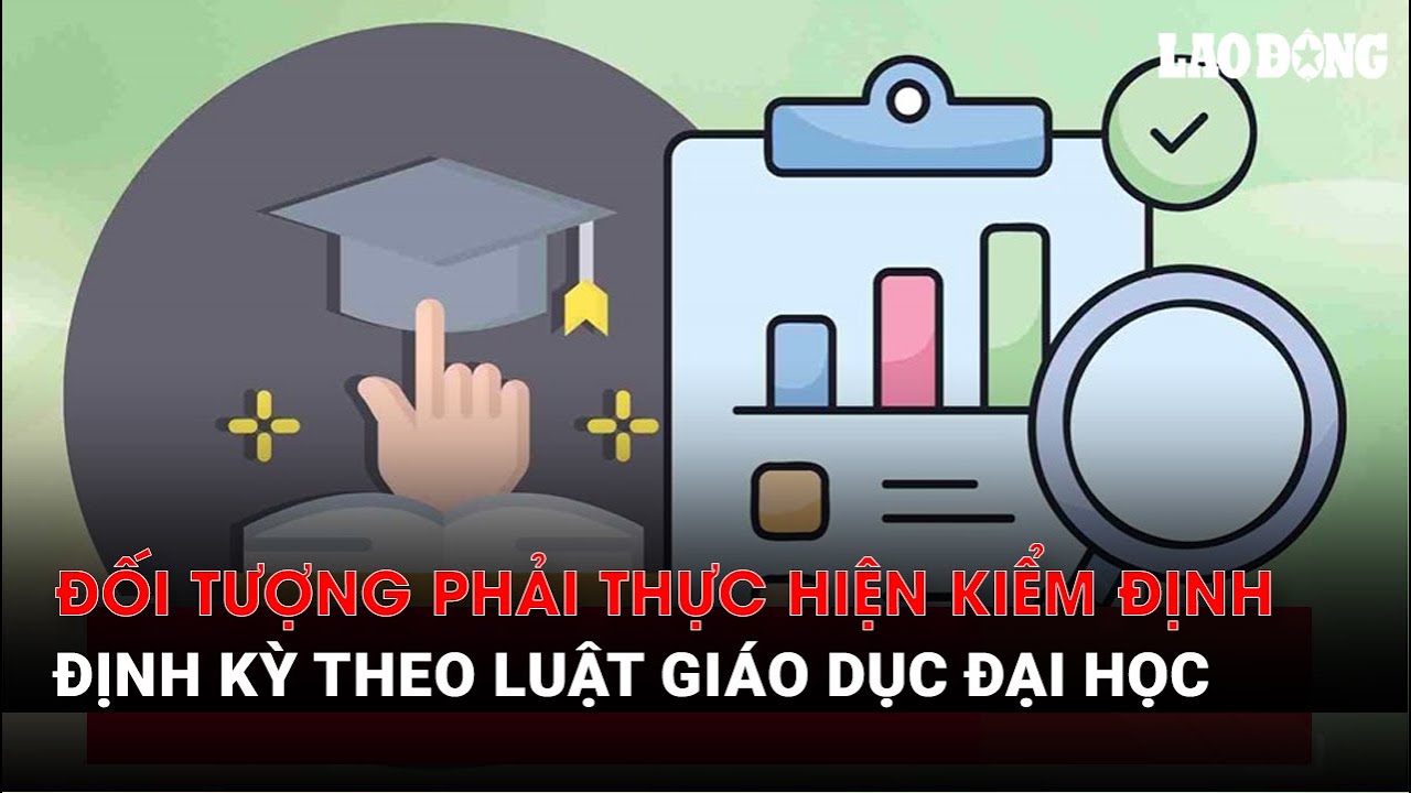 Đối tượng phải thực hiện kiểm định định kỳ theo Luật giáo dục đại học