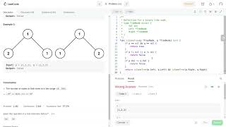 Download the video "Solving Leetcode 100. Same Tree"
