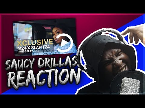 #150 M24 X Slapit24 - Saucy Drillas (Music Video) Prod By LkBeats | Pressplay (REACTION)
