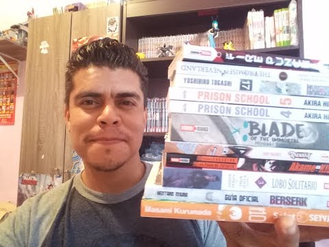 Compras Manga mayo 2019/ Berserk Guidebook / The Promised Neverland/ Radiant