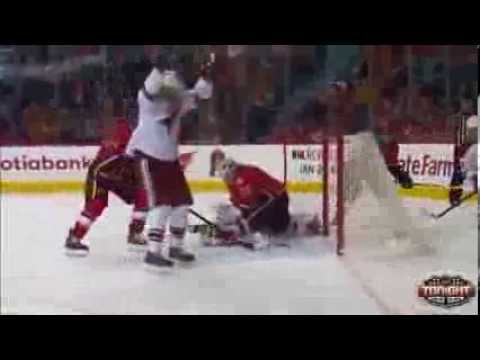 Phoenix Coyotes goals in Calgary- SH rocket from Vermette, Slick snipe from Doan