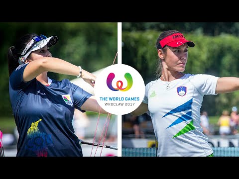 Sara Lopez v Toja Ellison – compound women's gold final | Wroclaw 2017 World Games