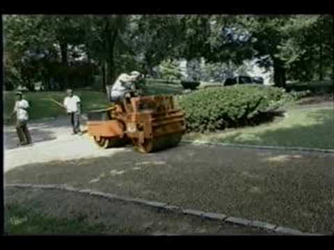 Tar and Chip Driveway Better than Blacktop