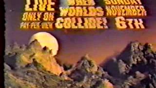 When Worlds Collide 1994 Pre Show