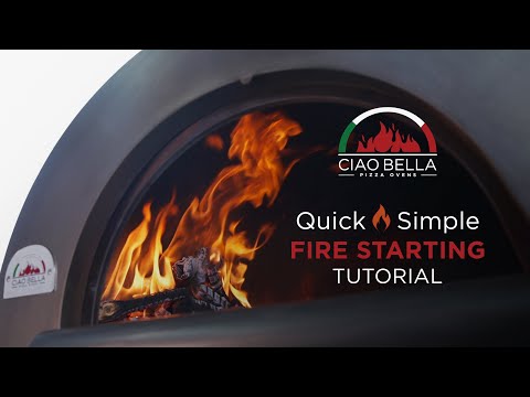 Tutorial How to start your Ciao Bella Pizza Oven