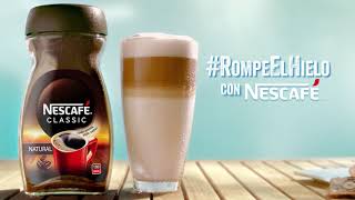 Nescafe Saborea tu café latte macchiato frío y #RompeElHielo  anuncio