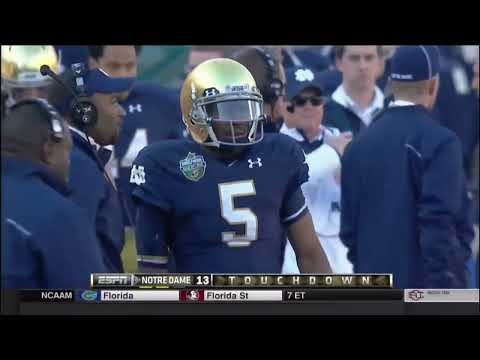 2014 Music City Bowl: Notre Dame vs (23) LSU Full Game Highlights: BACK AND FORTH THRILLER!