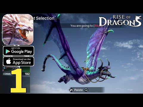 Rise of Dragons Gameplay Walkthrough Part 1 - Tutorial (ios, Android) - YouTube