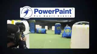 preview picture of video 'PowerPaint Indoor Paintball Schwabach - Kino Trailer'