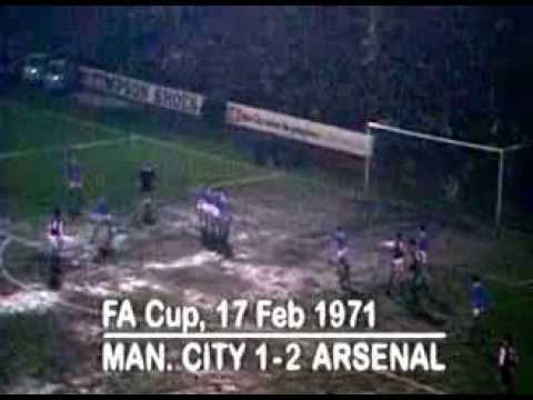 1971 Manchester City 1 x 2 Arsenal FA CUP 1971/71