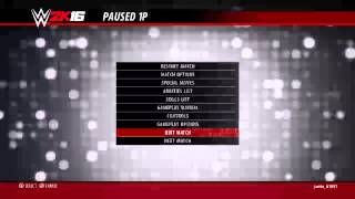 Wwe 2k16 unlock  everything