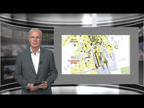 Regionieuws TV - Delft krijgt 60 miljoen voor ontwikkeling Schieoevers en de Kop van de Buitenhof