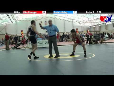 Mike Nevinger vs. Kevin LeValley at 2013 ASICS University Nationals - FS