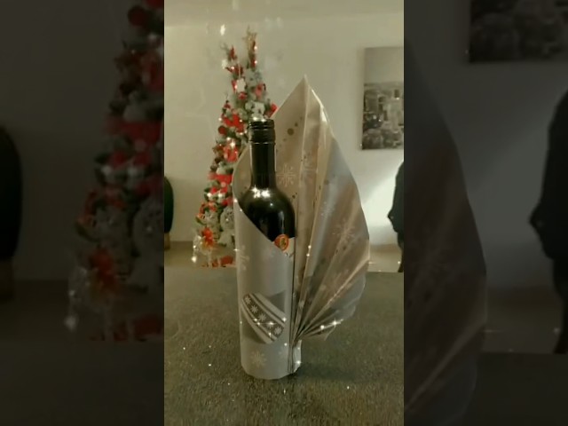 Vídeo relacionado con Lotes de Bolsas para botellas de vino o champán en papel kraft para regalos, Bolsas de papel para botellas de vino para eventos (10)