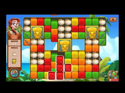 Lost Island Blast Adventure Level 1296 NO BOOSTERS - A S GAMING