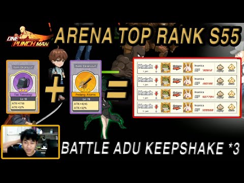 🔥DUET KEEPSHAKE *3 CHILD EMPEROR & *3 ATOMIC SUMAKER DI TOP ARENA S55 - ONE PUNCH MAN: The Strongest