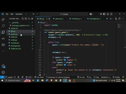 Codekpi Python Program 11 Session