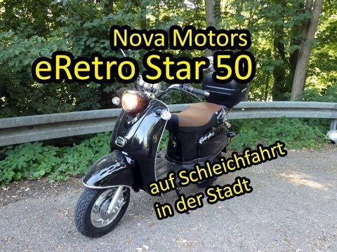 Nova Motors eRetro Star Elektroroller | Leisetreter im Stadtverkehr