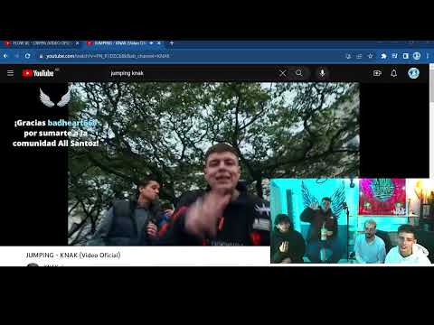 KNAK REACCIONA A JUMPING - KNAK en SANTO GRIAL