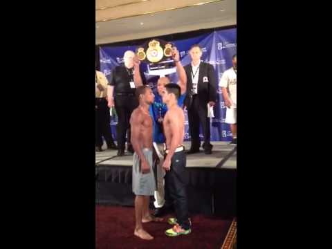 Caludio Marrero  Jesus Marcelo Andres Cuellar faceoff