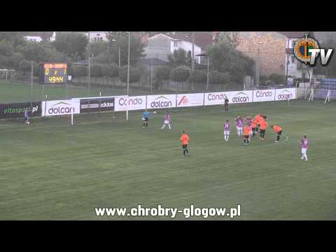 Dolcan Ząbki - Chrobry Głogów 0:2 (bramki)