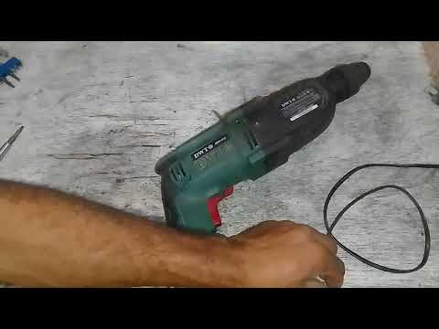 DWT hammer drill stuck, DWT hammer drill not working, DWT hammer drill won't turn on, DWT MPD 810...