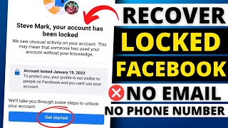 FACEBOOK LOCKED 2022 | GET STARTED | HOW TO RECOVER LOCKED FACEBOOK ACCOUNT?