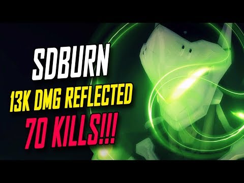 SDBURN INSANE GENJI 70 KILLS!!! [ OVERWATCH SEASON 5 TOP 500 ]