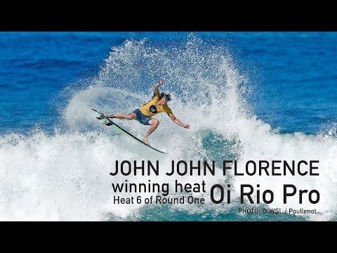 John John Florence (HAW) at The Oi Rio Pro // Saquarema, Rio de Janeiro/BRAZIL // Round 1