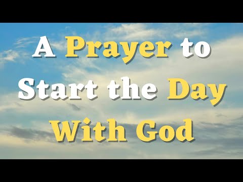 A Morning Prayer for Friday - Friday Prayer