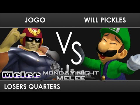 MNM 352 - Losers Quarters - JoGo (Captain Falcon) VS Will Pickles (Luigi) - SSBM Melee