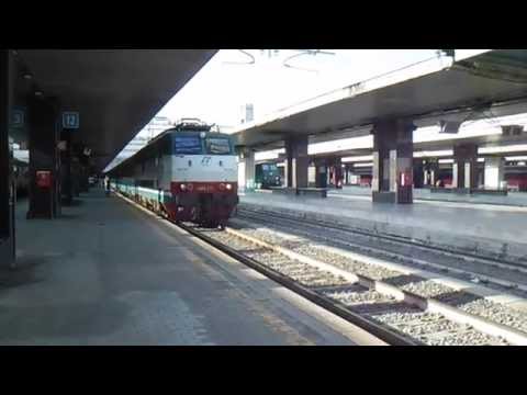 E444.111 in partenza con l' IC 707 Roma Termini - Taranto