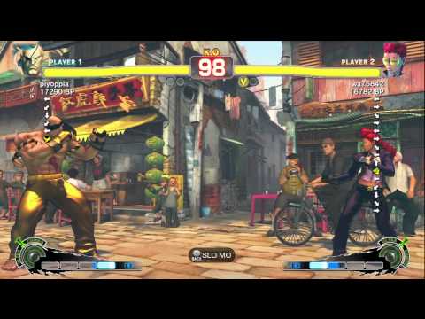 Haitani [Viper] vs AFG [Sagat] SSF4 Japanese Online Ranked Matches - TRUE-HD
