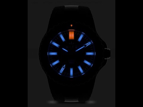 Alpha Shadow 42mm 300m T100 Tritium Stainless Steel Swiss Quartz Diver watch.