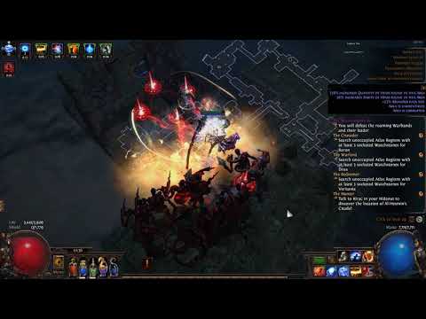 Archmage Hierophant build showcase - corrupted Al-Hezmin T14  Sunken City clear