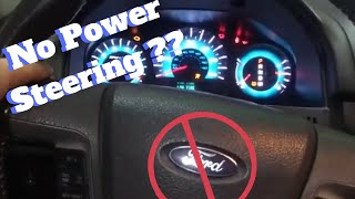 Fixing a car with no electric power steering