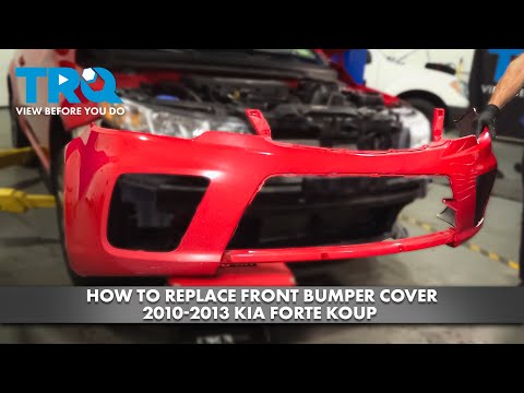 How to Replace Front Bumper Cover 2010-2013 Kia Forte Koup