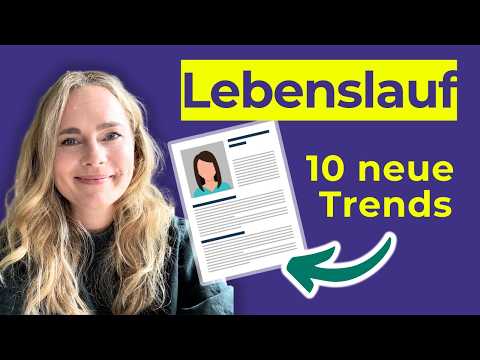 Lebenslauf 2025: Das ist neu und gehört unbedingt rein!
