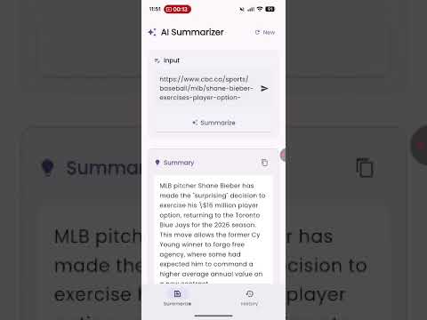 AI Summarizer: Youtube & Text video thumbnail