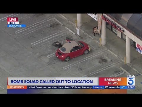 Shopping center evacuated due to suspicious device