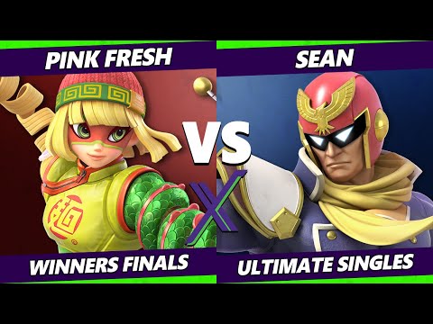 S@X 449 Winners Finals - Sean (Captain Falcon) Vs. Pink Fresh (Min Min) Smash Ultimate - SSBU