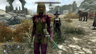 SKYRIM MOD REVIEW! "SEXY ARMOR AND THE FLASH"
