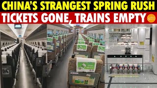 China's High-Speed Rail During Spring Travel Rush