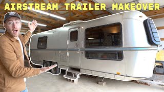 REMODELING an AIRSTREAM TRAILER on a BUDGET!!!